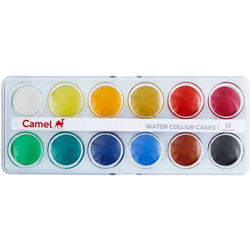 CAMEL WATER COLOURS CAKES 12 SHADES